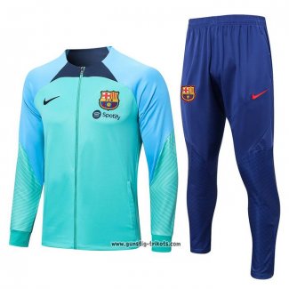 Jacke Trainingsanzug Barcelona 2022-2023 Grun