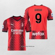 AC Milan Spieler Giroud Heimtrikot 2023-2024