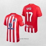 Atletico Madrid Spieler Saul Heimtrikot 2023-2024