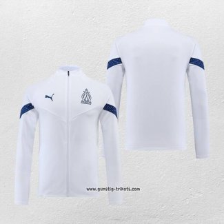 Jacke Olympique Marsella 2022-2023 WeiB