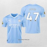 Manchester City Spieler Foden Heimtrikot 2023-2024