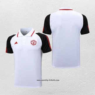 Polo Manchester United 2023-2024 WeiB