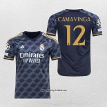 Real Madrid Spieler Camavinga Auswartstrikot 2023-2024