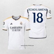 Real Madrid Spieler Tchouameni Heimtrikot 2023-2024