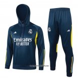 Sweatshirt Trainingsanzug Real Madrid 2023-2024 Blau