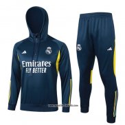 Sweatshirt Trainingsanzug Real Madrid 2023-2024 Blau