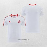 Traingsshirt Manchester United 2023-2024 WeiB