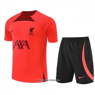 Trainingsanzug Liverpool Kurzarm 2022-2023 - Kurze Hose