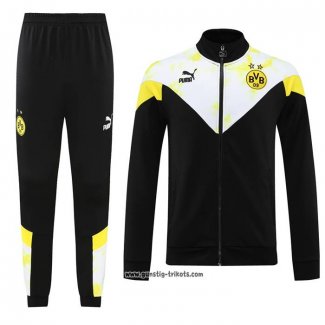 Jacke Trainingsanzug Borussia Dortmund 2022-2023 Schwarz