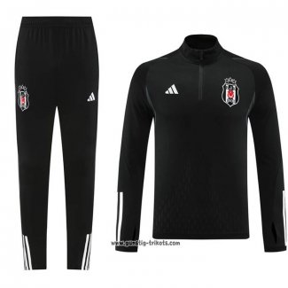 Sweatshirt Trainingsanzug Besiktas JK 2023-2024 Schwarz