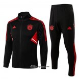 Jacke Trainingsanzug Bayern München 2022-2023 Schwarz