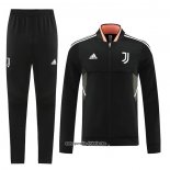 Jacke Trainingsanzug Juventus 2022-2023 Schwarz