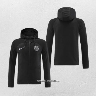 Kapuzenjacke Barcelona 2022-2023 Schwarz