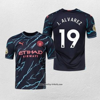 Manchester City Spieler J.Alvarez 3rd Trikot 2023-2024