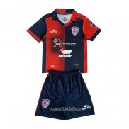 Cagliari Calcio Heimtrikot Kinder 2023-2024