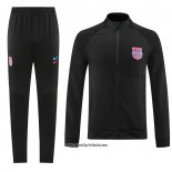 Jacke Trainingsanzug Barcelona 2022-2023 Schwarz