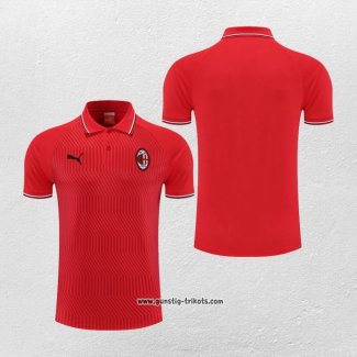 Polo AC Milan 2022-2023 Rot