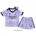 Real Madrid Auswartstrikot Kinder 2022-2023