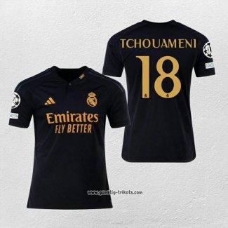 Real Madrid Spieler Tchouameni 3rd Trikot 2023-2024