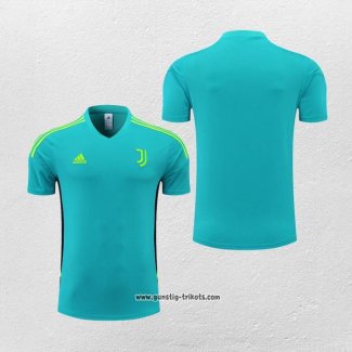 Traingsshirt Juventus 2022-2023 Blau y Grun