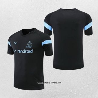 Traingsshirt Olympique Marsella 2022-2023 Schwarz