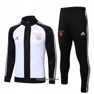 Jacke Trainingsanzug Deutschland 2022-2023 WeiB