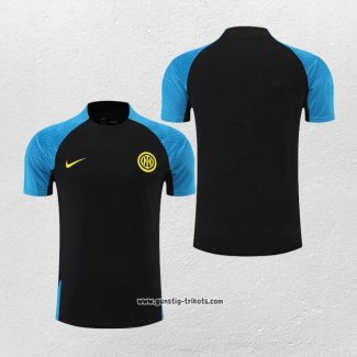 Traingsshirt Inter Milan 2022-2023 Schwarz