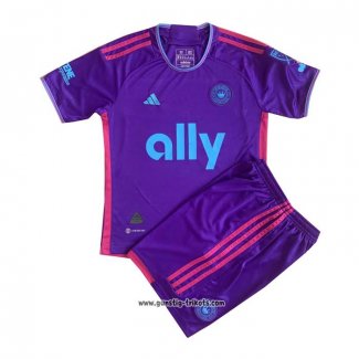 Charlotte FC Auswartstrikot Kinder 2023-2024