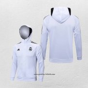 Kapuzenjacke Real Madrid 2022-2023 WeiB