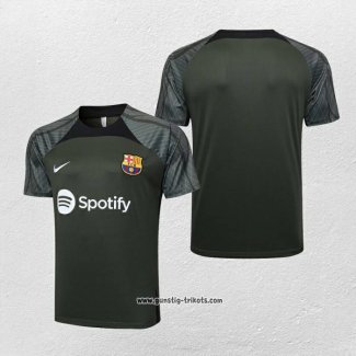 Traingsshirt Barcelona 2023-2024 Grun Oscuro