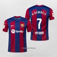 Barcelona Spieler O.Dembele Heimtrikot 2023-2024