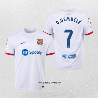 Barcelona Spieler O.Dembele Auswartstrikot 2023-2024