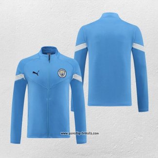 Jacke Manchester City 2022-2023 Blau