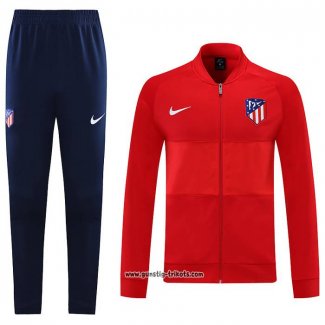 Jacke Trainingsanzug Atletico Madrid 2022-2023 Rot