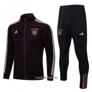 Jacke Trainingsanzug Deutschland 2022-2023 Braun