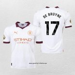 Manchester City Spieler De Bruyne Auswartstrikot 2023-2024