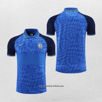 Polo Chelsea 2022-2023 Blau