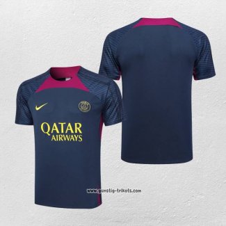 Traingsshirt Paris Saint-Germain 2023-2024 Blau