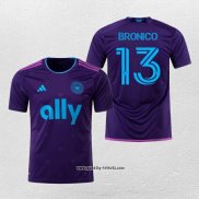 Charlotte FC Spieler Bronico Auswartstrikot 2023-2024