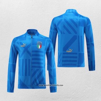 Jacke Italien 2022-2023 Blau