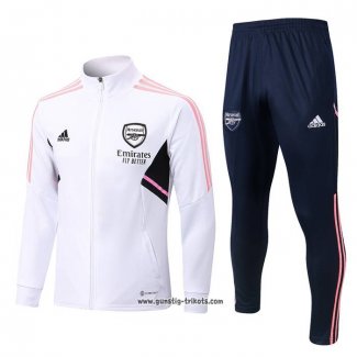 Jacke Trainingsanzug Arsenal 2022-2023 WeiB