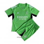 Real Madrid Torwarttrikot Kinder 2023-2024 Grun