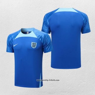 Traingsshirt England 2022-2023 Blau