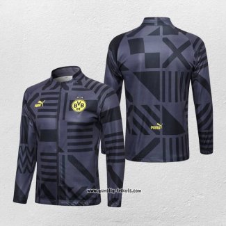 Jacke Borussia Dortmund 2022-2023 Schwarz y Grau