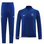 Jacke Trainingsanzug Paris Saint-Germain 2022-2023 Blau