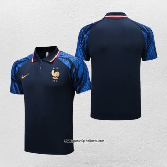 Polo Frankreich 2022-2023 Blau Oscuro