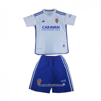 Real Zaragoza Heimtrikot Kinder 2023-2024