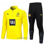 Sweatshirt Trainingsanzug Borussia Dortmund 2023-2024 Gelb