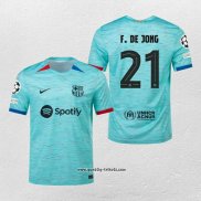 Barcelona Spieler F.De Jong 3rd Trikot 2023-2024