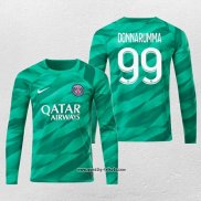 Paris Saint-Germain Spieler Donnarumma Torwarttrikot Langarm 2023-2024 Grun